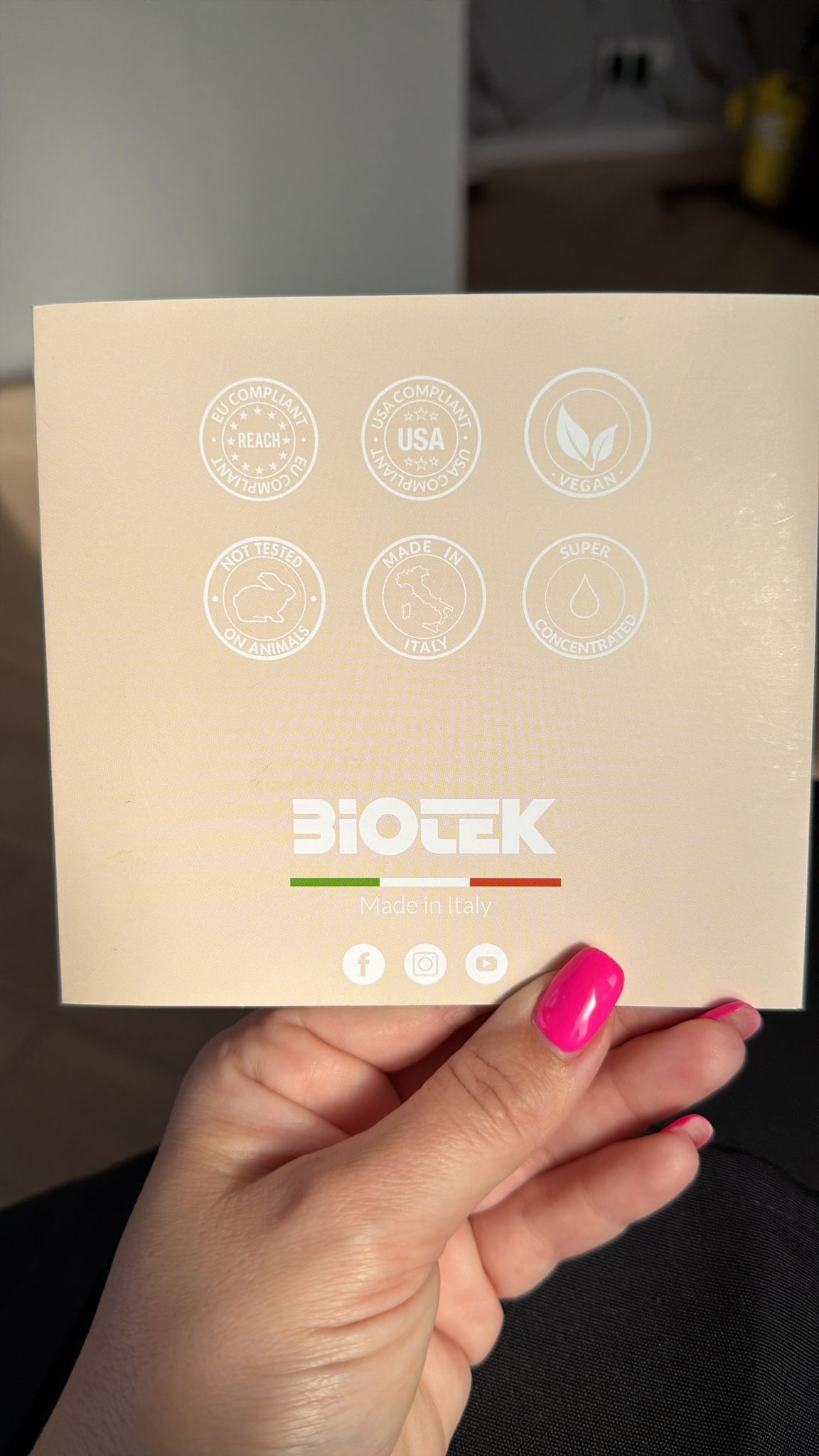 Biotek pigmenten en materialen in de salon
